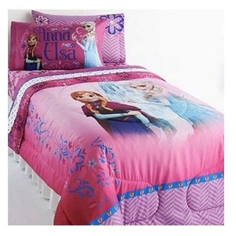 Disney Movie Frozen Anna Elsa Sister Love Twin Comforter Bedding