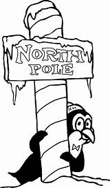 Pole Coloring North Pages Wecoloringpage Getdrawings Color Printable Getcolorings sketch template