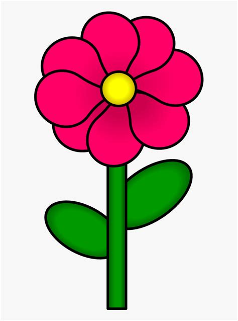 cartoon flower stem clip art