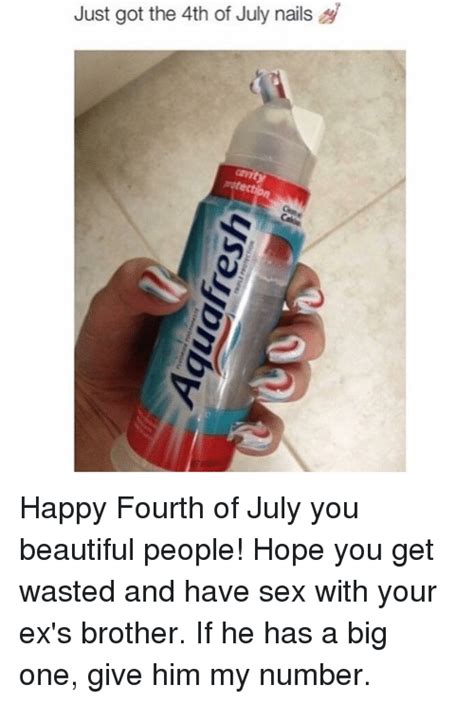 Just Got The 4th Of July Nails Happy Fourth Of July You Beautiful