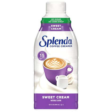 buy splendasugar  sweet cream coffee creamer  fl oz