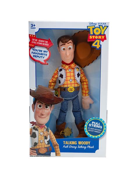 Disney Toy Story 4 Talking Plush Woody