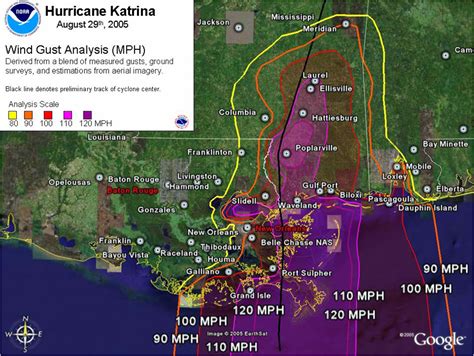 scholastic news  hurricane katrina map