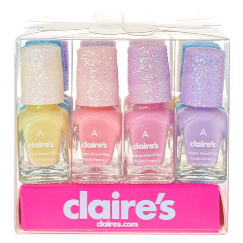 kids  pack pastel nail polish set claires