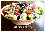 Greek Salad Recipe Photos