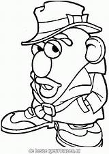 Coloring Potato Head Coloriage Patate Mrs Easy Library Clipart Monsieur sketch template