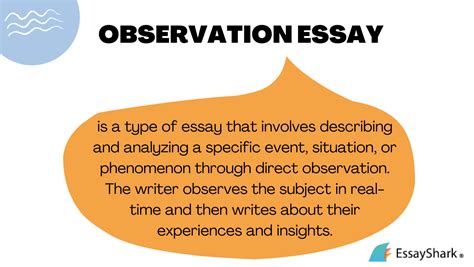 write  observation essay writing steps sample  tips
