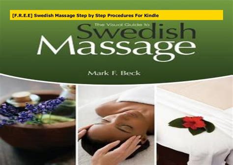 [f R E E] Swedish Massage Step By Step Procedures For Kindle