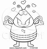 Chubby Loving Fly Clipart Cartoon Thoman Cory Outlined Coloring Vector 2021 sketch template