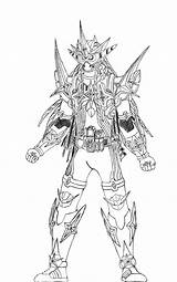 Rider Kamen Coloring Ex Aid Muteki Pages Gamer Deviantart Trending Days Last sketch template