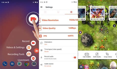 az screen recorder screencasting application  android devices