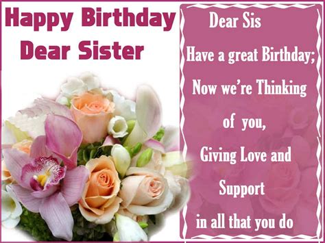 happy birthday  dear sister god bless  draw simply