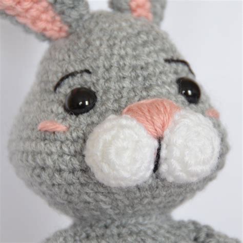 crochet bunny face amelias crochet