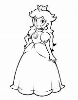 Principesse Principessa Peach Stampare Disegnidacolorareonline Colorare4u Trendmetr Agli Oppure sketch template