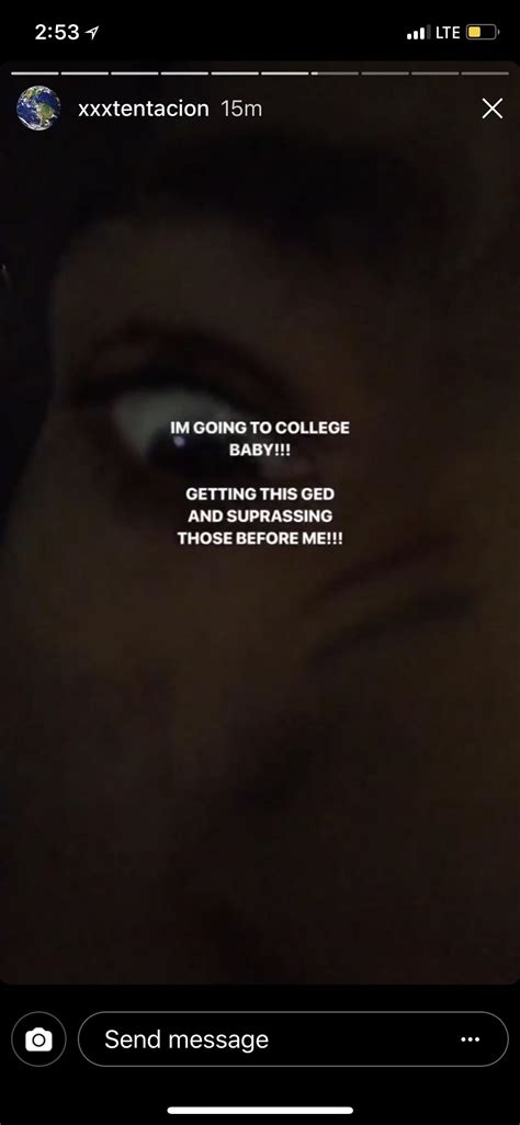 X Claims He Is Going To College Xxxtentacion