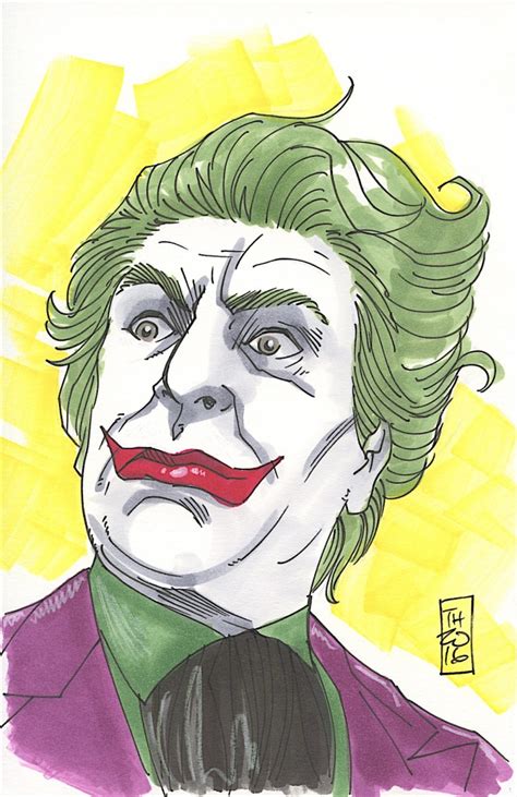 The Joker Cesar Romero Batman 1 1 Original 5 5 X 8 5