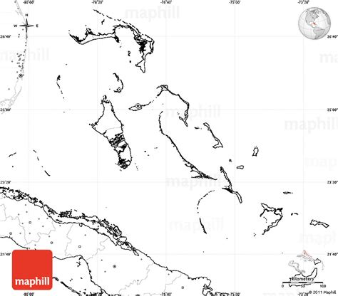 blank simple map   bahamas  labels