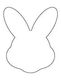 easter bunny face coloring pages google search