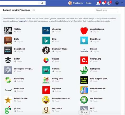 stop  party apps  accessing  facebook data