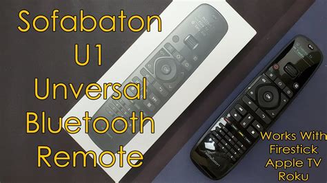 sofabaton  universal remote review youtube