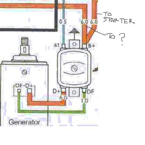 vw beetle voltage regulator wiring diagram