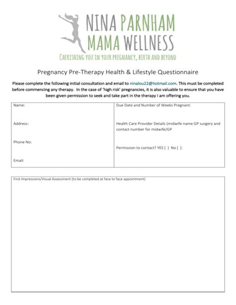 client informed consent  massage therapy