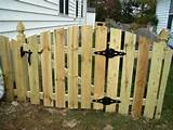 Pictures of Installing Wooden Gates