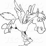 Horse Flying Coloring Pages Printable Getcolorings sketch template