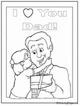 Coloring Dad Pages Daddy Mom Father Color Parents Fathers Mommy Mummy Printable Kids Clipart Sheets Ever Card Cards Print Preschool sketch template