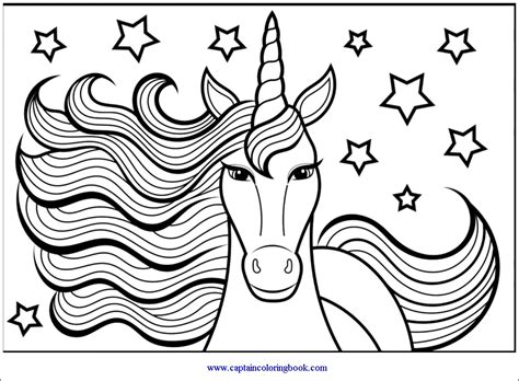professional unicorn coloring pages