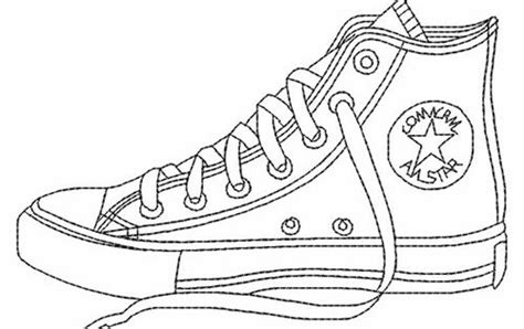 printable coloring pages tennis shoes coloringpages