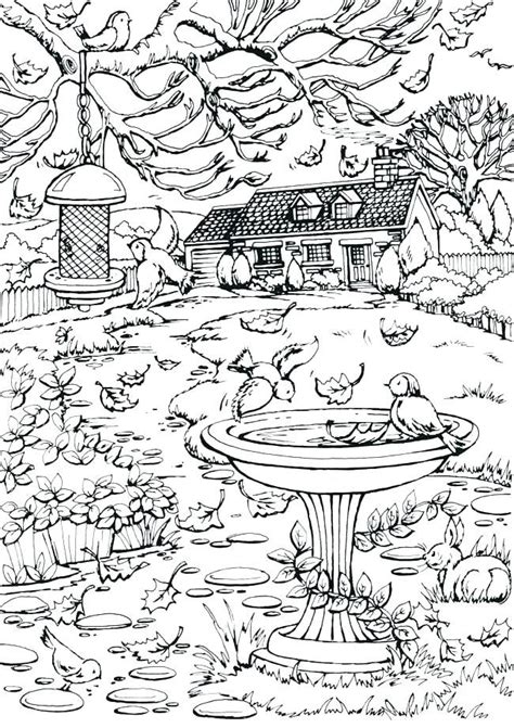 fall coloring pages  adults  coloring pages  kids fall