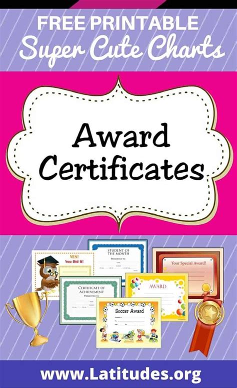 soccer award certificates printable  printable
