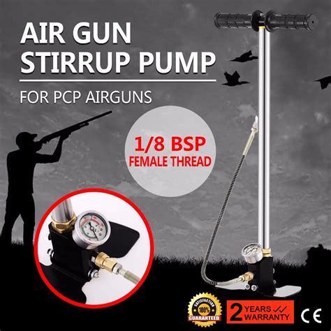 Vevor Pcp Pump 4500psi High Pressure Hand Pump 3 Stage Air Gun Pump For