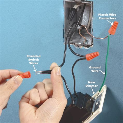 install  dimmer light switch wiring  replacement diy