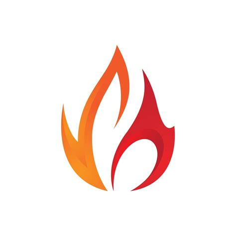 flame logo vector template fire logo design graphic  vector art  vecteezy