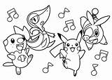 Coloring Pokemon Pages Piplup sketch template
