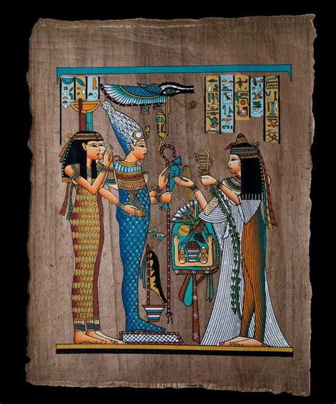 Egyptian Papyrus Stock Images Ancient Egyptian Art