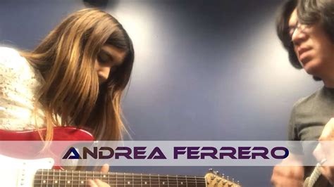 Andrea Ferrero Berklee Guitar Private Lesson Jamming Funky Groove With