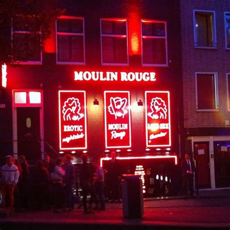 Moulin Rouge Sex Theatre In Amsterdam