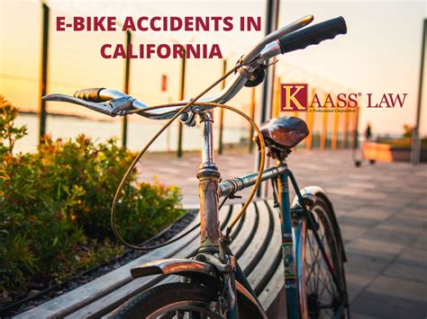 electric bike accidents in california kaass law