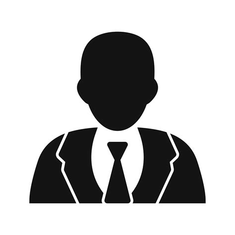 businessman vector icon  vector art  vecteezy