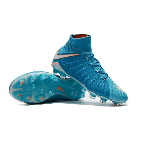 Nike Mens Hypervenom Phantom 3 Dynamic Fit Fg Soccer Cleat In Blue