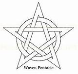 Pentacle Tattoo Draw Pentagram Wiccan Coloring Cool Tattoos Pages Celtic Star Witch Add Pagan Designs Template Google Epic Woven Wicca sketch template