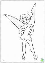 Coloring Tinkerbell Wings Secret Pages Popular sketch template