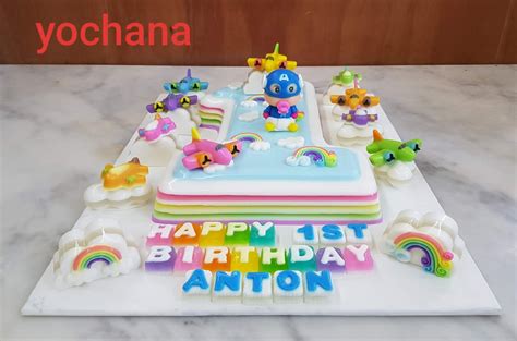 yochanas cake delight happy st birthday anton