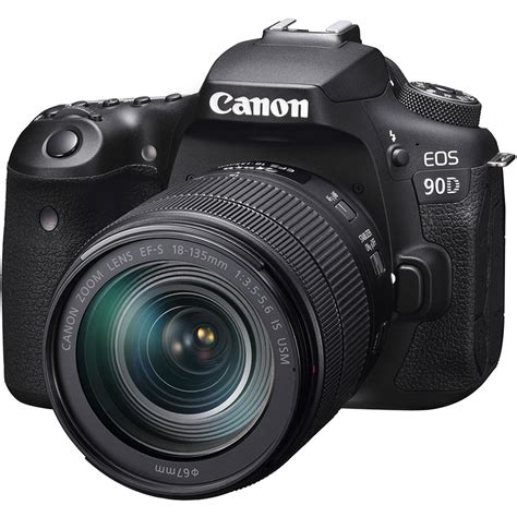 Canon Eos 90d Dslr Camera With 18 135mm Lens 3616c016 Bandh