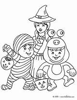 Halloween Kids Coloring Pages Costumes Sheets Colouring Fun Spooky Printable Mummy Happy Treat Printables Colour Activities Trick Colorear Para Dibujos sketch template