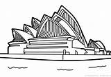 Famous Buildings Building Coloring Pages Print Printable Books sketch template