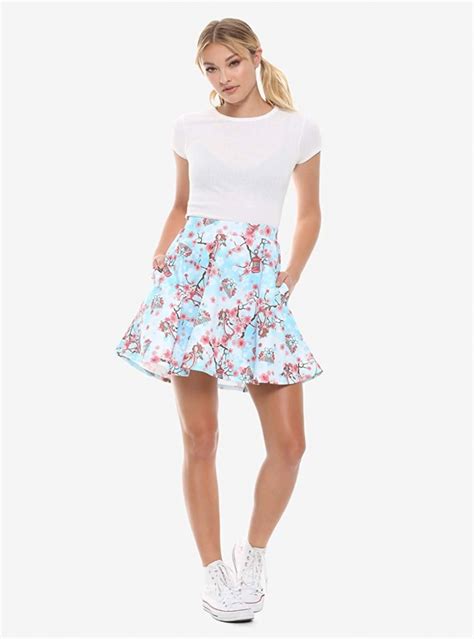 we found best skirt for this spring new disney mulan cherry blossom